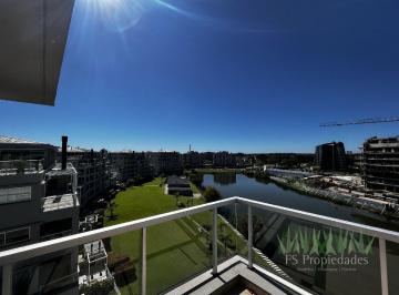Departamento de 3 ambientes, Tigre · Departamento en Alquiler 3amb Terraza Vista Al Lago Cochera Baulera Portezuelo Nordelta