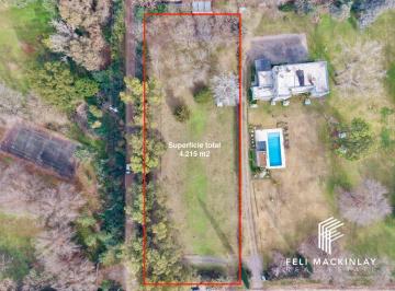 Terreno , Pilar · Venta Lote de 4.200 m² en Chacras del 8, Pilar