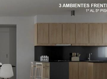 Departamento · 60m² · 3 Ambientes · 1 Cochera · Oportunidad! Departamento 3 Ambientes Balcón Aterrazado en Saavedra en Construcción