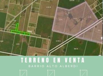 Terreno , Córdoba · Oportunidad! Terreno en Venta Barrio Alto Alberdi