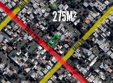Terreno · 275m² · 3 Ambientes · 1 Cochera · Terreno en Venta - 275 m² - La Plata