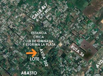 Terreno · 600m² · Terreno Lote en Venta. Estancia Chica, Abasto, La Plata. Sup. 600 m²