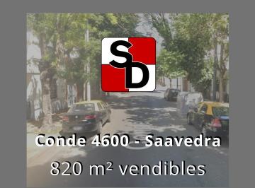 Terreno , Saavedra · Saavedra - Lote de 35 m de Fondo - Para 820 m² Vendibles Mas Cocheras