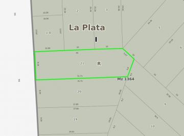 Terreno , La Plata · Terreno en Venta - 301 m² - La Plata