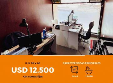 Oficina comercial · 24m² · 1 Ambiente · Oficina en Venta - 1 Baño - La Plata [financiado]