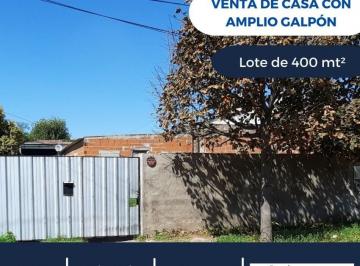 Casa · 260m² · 4 Ambientes · Casa de 2 Dorm. a Terminar con Galpon en Leon Guruciaga 1090