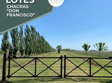 Terreno · Venta - Lotes, Chacras Don Francisco