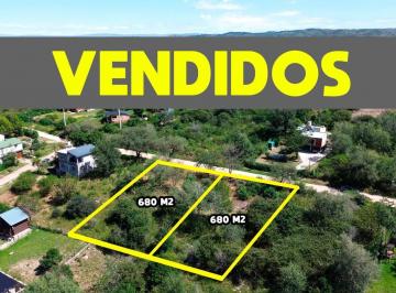 Terreno · 680m² · Hermosos Lotes con Espectacular Vista a Las Sierras! a Solo 500 m de Ruta Nac. 38! Escritura