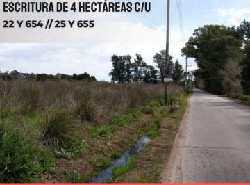 Campo , La Plata · Vendo en Sicardi 2 Fracciones en Block o Separadas C/ Escritura de 4 Hectáreas