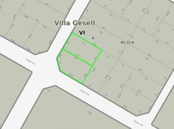 Terreno , Villa Gesell · Venta Bloque de Terrenos 834 m² - Villa Gesell