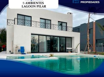 Casa · 200m² · 4 Ambientes · Lagoon Pilar Casa en Venta - Cuan Propiedades