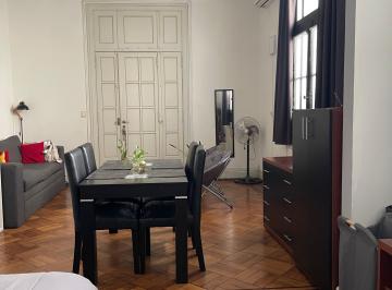 Departamento de 1 ambiente, Congreso · Monoambiente Amoblado en Alquiler en Congreso, 45 m² con Seg. 24 H.