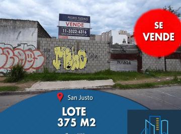 Terreno , La Matanza · Lote San Justo 375 m²