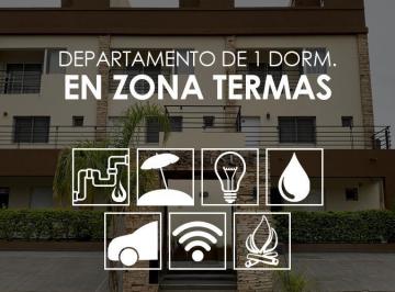 Departamento · 56m² · 2 Ambientes · 1 Cochera · Departamento Cerca de Termas en Colón
