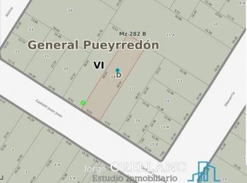 Terreno · 371m² · Venta de Excelente Lote 371 m² a 100 m de Guemes