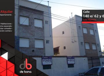Departamento de 3 ambientes, La Plata · Departamento 2 Dorm. en Alquiler, Calle 140 Entre 62 y 63 Los Hornos