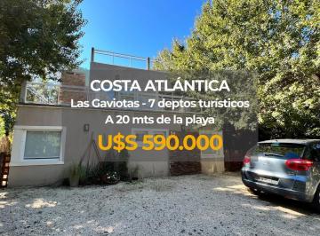 Departamento · 428m² · 20 Ambientes · 5 Cocheras · Venta Departamentos - Las Gaviotas - 7 Deptos Turisticos a 20 m de La Playa! Excelente Construcción!
