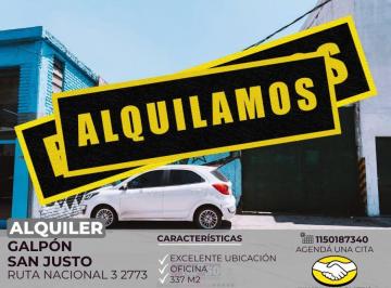 RUS-RUS-9617_2 · Alquiler Galpón 260 m² San Justo