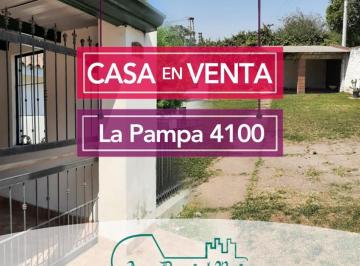 Casa · 155m² · 4 Ambientes · 1 Cochera · Casa en Venta en Calle La Pampa Al 4100