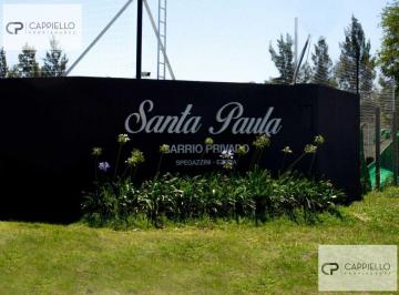 Terreno · Lotes con Amplia Financiación, Barrio Privado Santa Paula