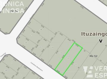 Terreno · 350m² · Lote en Venta en Ituzaingo