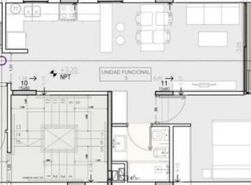 Departamento · 51m² · 2 Ambientes · Departamento 2 Ambientes en Pozo en Villa Crespo, Caba. Entrega 11/2026.