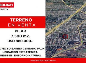 Terreno · 7500m² · Terreno en Venta con Planos de Proyecto Aprobados - Pilar Centro