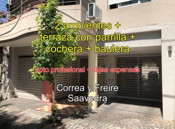 PH de 2 ambientes, Saavedra · 2 Ambientes + Cochera + Terraza con Parrilla
