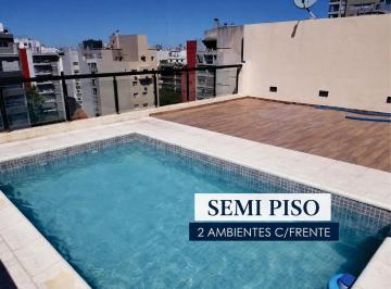 Departamento de 2 ambientes, Villa Urquiza · Semipiso 2 Amb C/fte Bcón con Amerites (Hay Video)