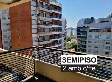 Departamento de 2 ambientes, Villa Urquiza · Semipiso 2 Amb C/fte Bcón con Amerites (Hay Video)