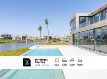 Casa · 600m² · 6 Ambientes · 2 Cocheras · Casa en Venta en Barrio Terralagos, Canning, Ezeiza