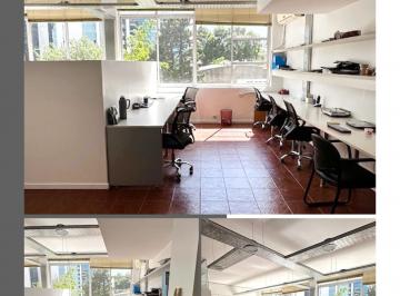 Salon general (8 puestos) · Hermosa Oficina Amoblada en Edificio Estilo Industrial (Ex Fábrica Reciclada)