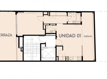 Departamento en Venta de 2 ambientes  · Venta Departamento de 2 Ambientes con Terraza - Belgrano