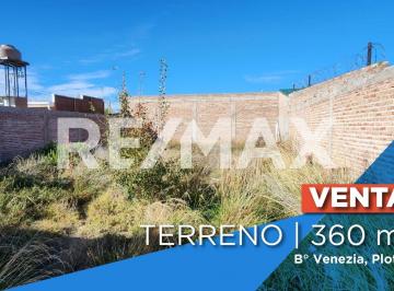Terreno · 360m² · Venta, Terreno Loteo Venezia, Plottier