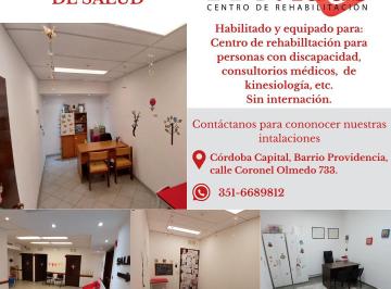 Fondo de comercio de 10 ambientes, Córdoba · Centro de Salud