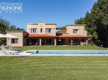 Casa · 432m² · 5 Ambientes · 4 Cocheras · Casa en Venta en La Retama Barrio Cerrado Manzanares Pilar