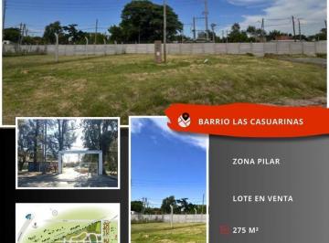 Terreno · 275m² · Venta - Terreno en del Viso, Pilar