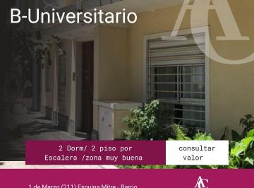 Departamento de 3 ambientes, Bahía Blanca · Imperdible Oportunidad! Venta 2 Dorm B° Universitario