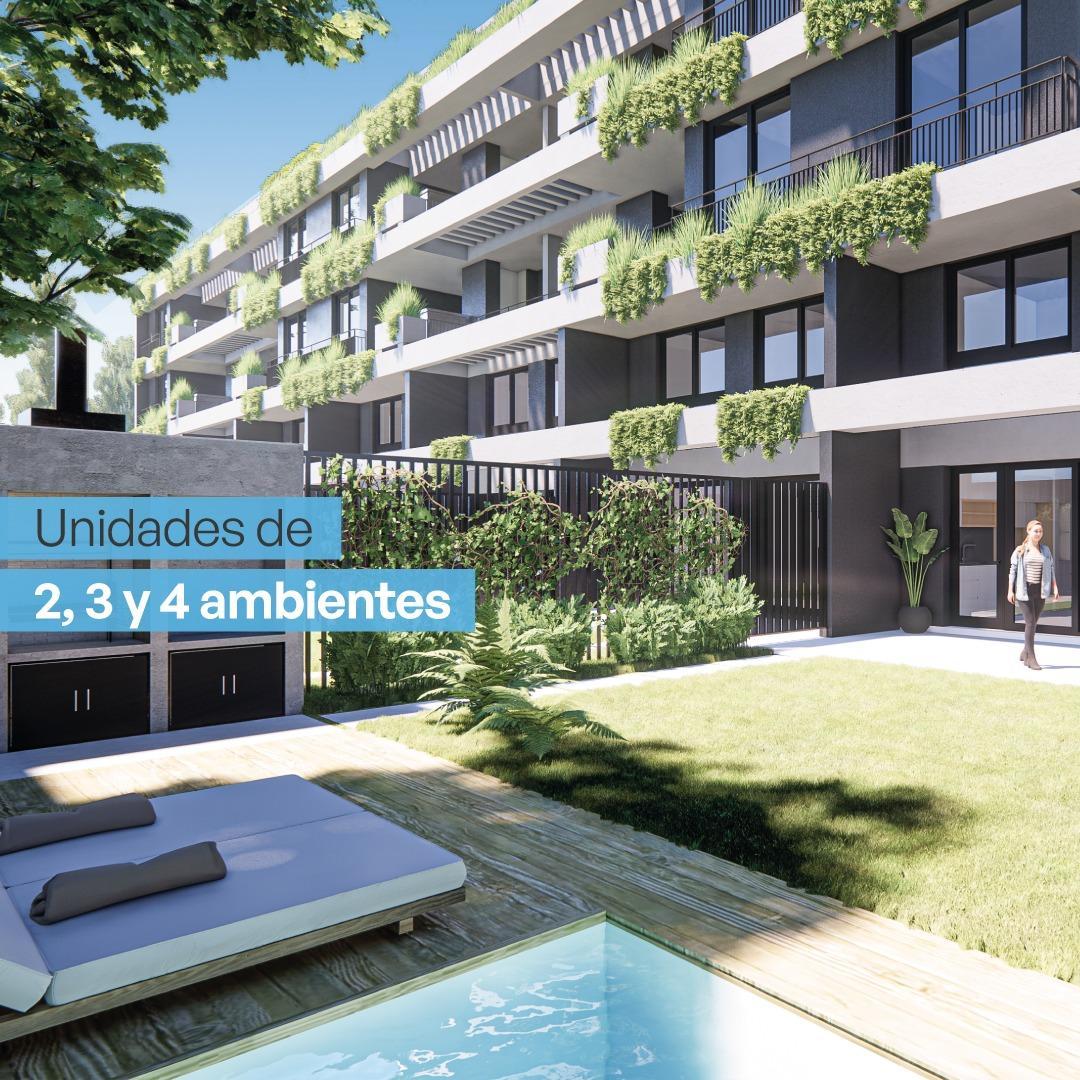 Depto 2 amb, 44m² a estrenar con parrilla y pileta — Centro
