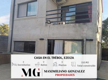 Casa · 110m² · 3 Ambientes · Casa en Venta y Alquiler, El Trébol, Ezeiza