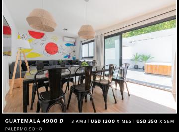 Departamento de 1 ambiente, Palermo · Fliphaus + Deptos 3 y 4 Amb Amoblados en Palermo, Recoleta y Belgrano!