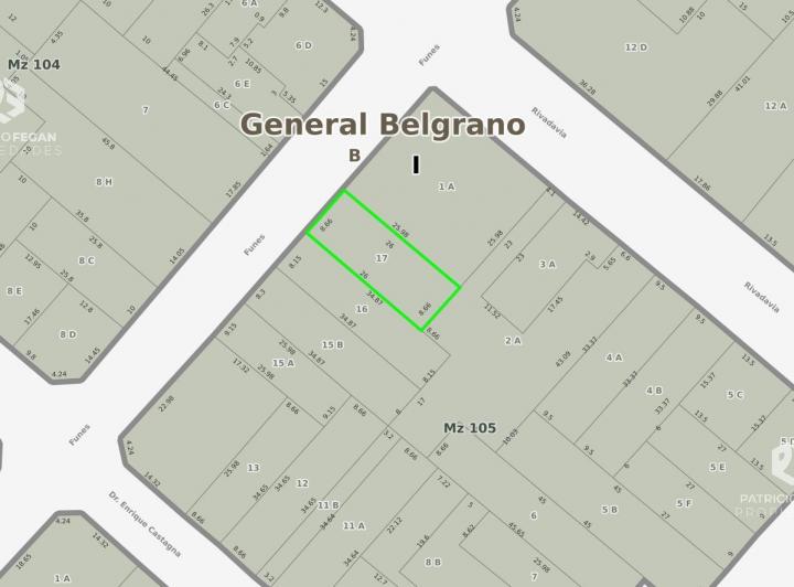 Terreno · 225m²