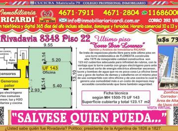 Oficina comercial · 123m² · Salvese Quien Pueda