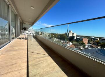 Departamento · 82m² · 3 Ambientes · 1 Cochera · A Estrenar Amoblado Vista Panoramica en Vicente Lopez