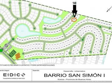 Terreno · 653m² · Lote 653 m² Más Pulmón Verde Trasero en San Simon.