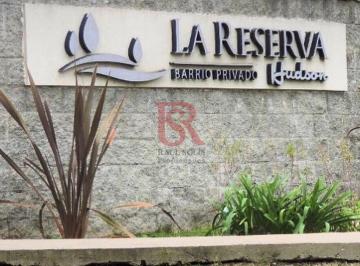 Terreno · 1000m² · Am - Excelente Lote en La Reserva de Hudson - Central