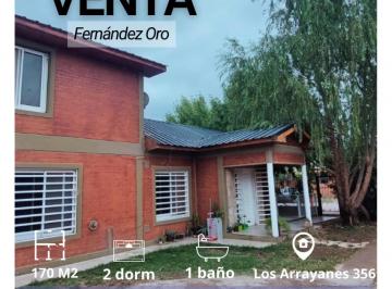 Casa · 170m² · 2 Dormitorios · Casa en Fernandez Oro