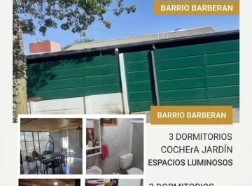 Casa · 200m² · Se Vende Casa de 3 Dorm. en El Barberan