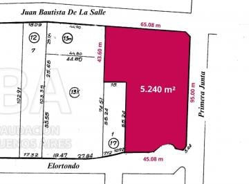 Terreno · 5240m² · Espectacular Lote / Terreno de 5.240 m² en Venta - San Isidro