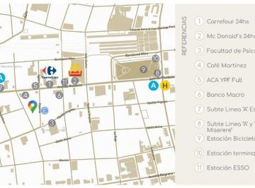 Departamento de 3 ambientes, Balvanera · Departamento 3 Ambientes (5°a) con Balcón Estrenar Balvanera